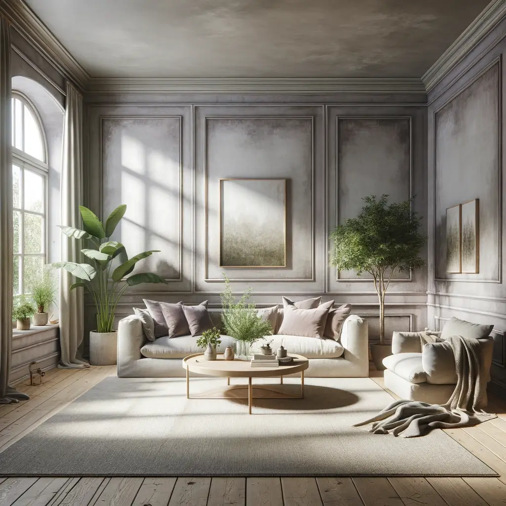 Interior Surfaces with Limewash Paint