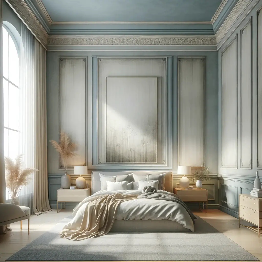 Advanced ceiling painting technique