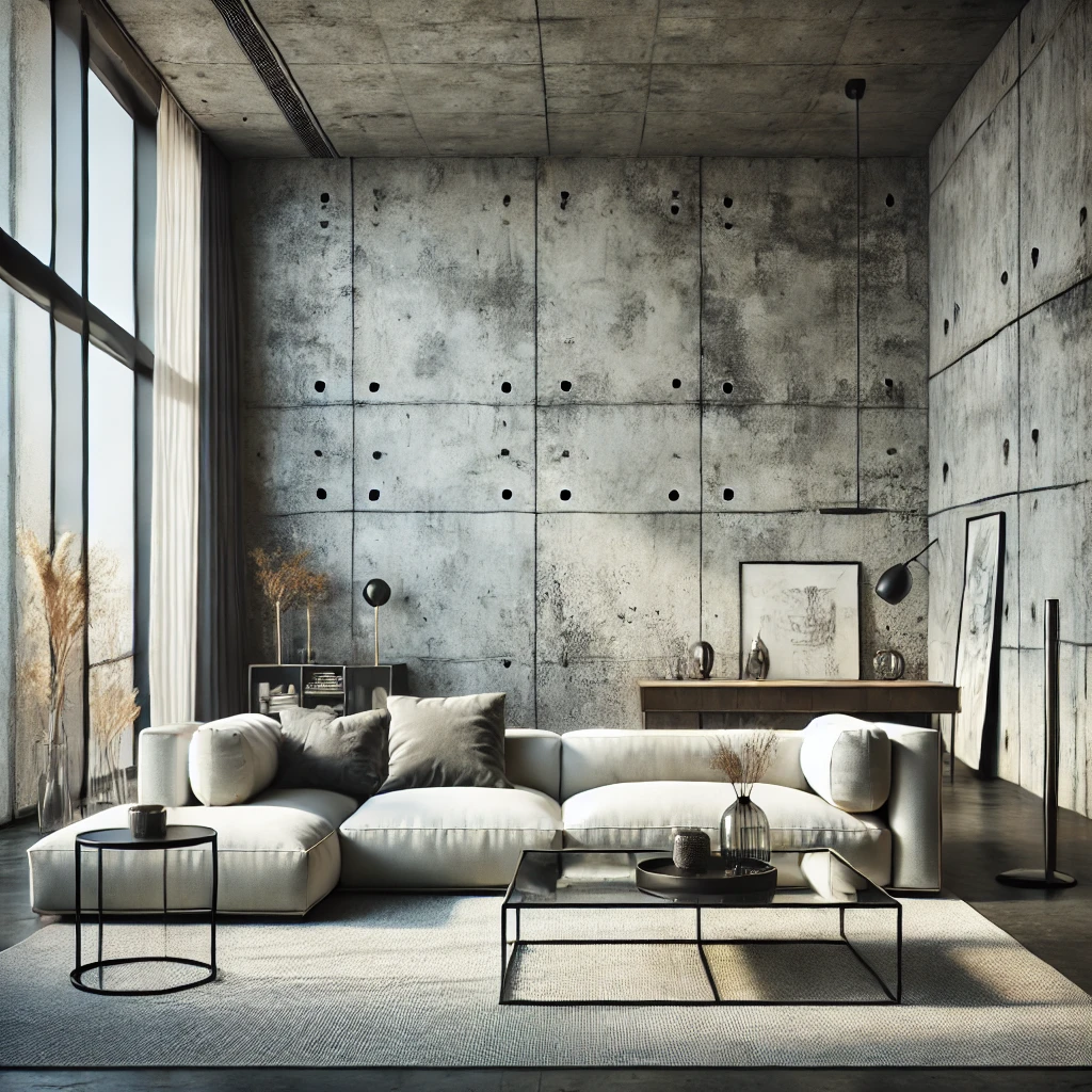 Materials: 6 Technologies for Creating Concrete-Effect Walls