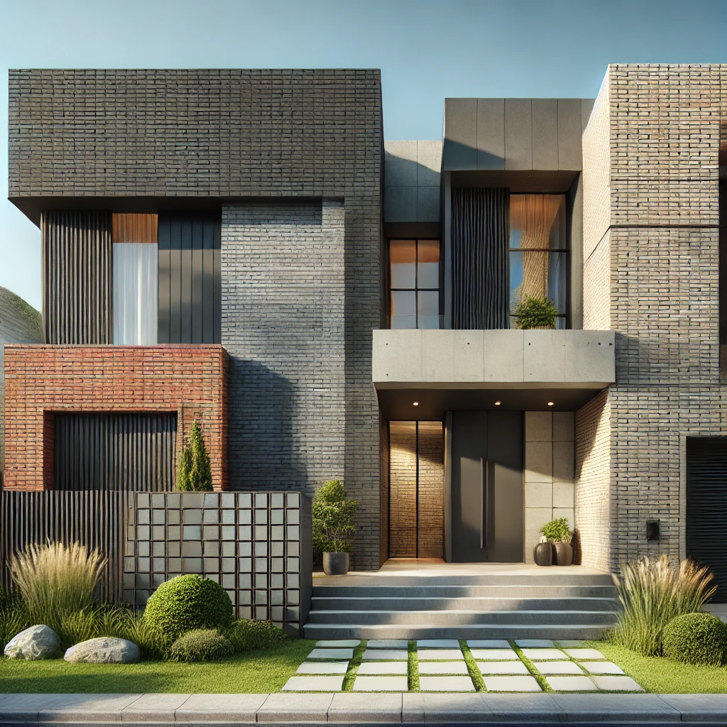 Clinker bricks in architecture