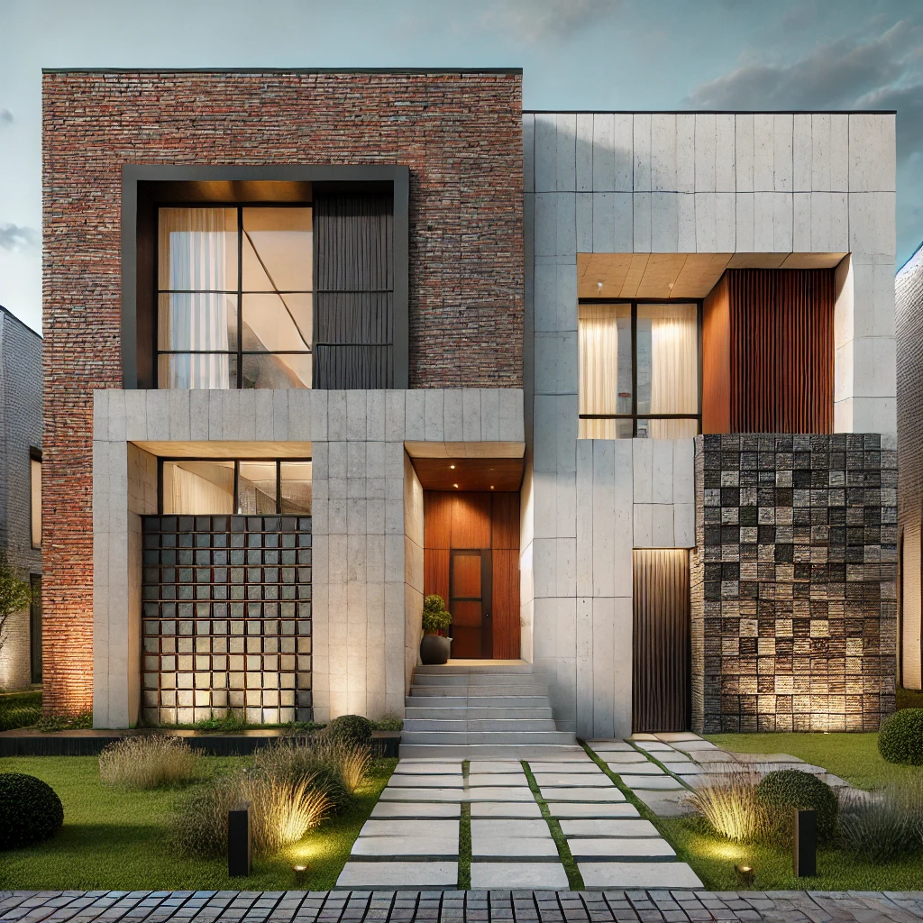 Modern brick architecture inspiration