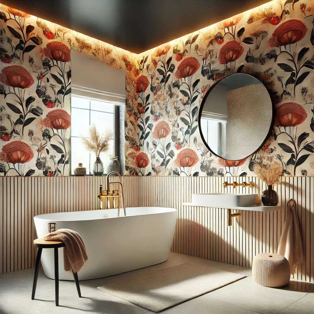 Why Wallpaper in Bathrooms is the New Trend: A Smart and Stylish Choice