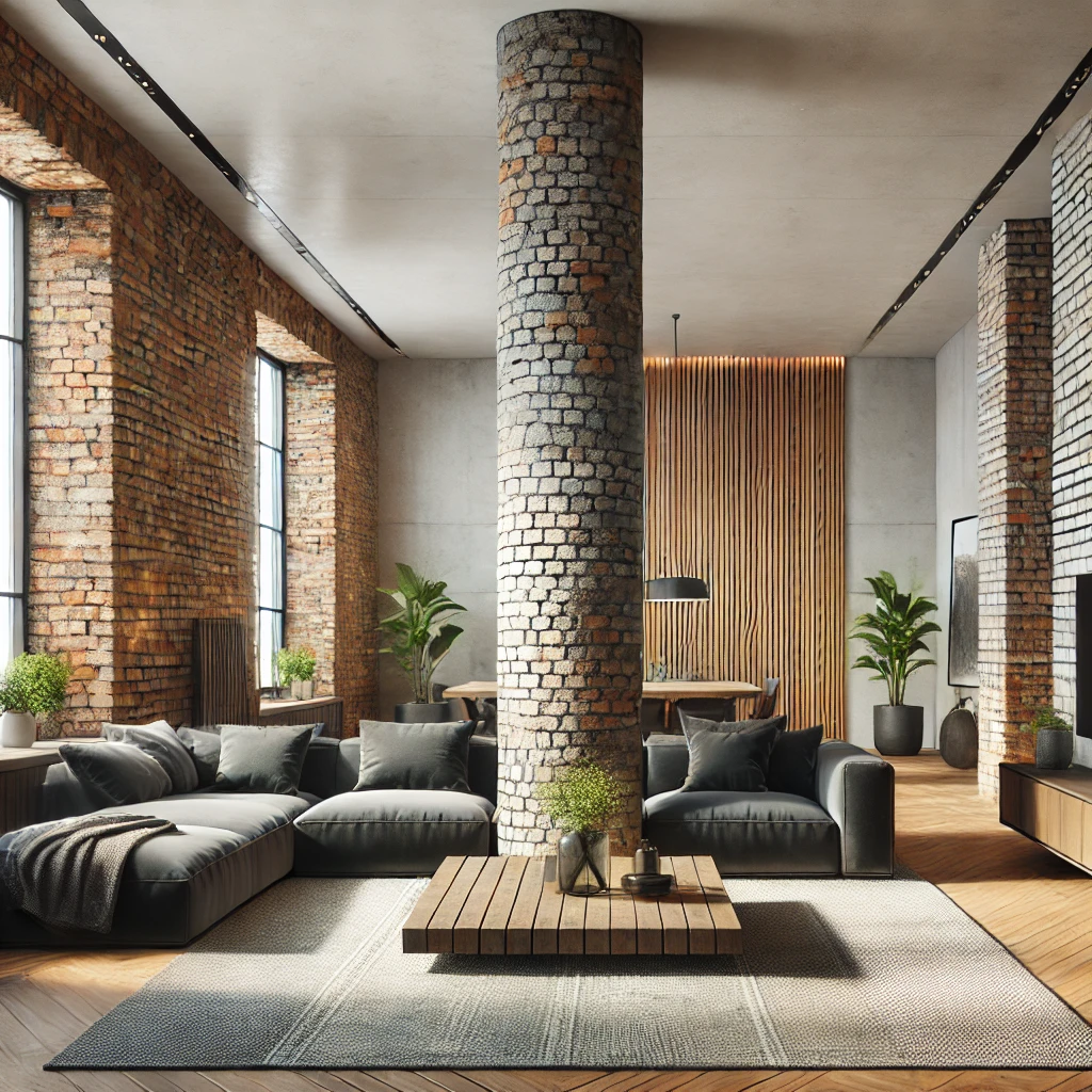 Interior column design idea