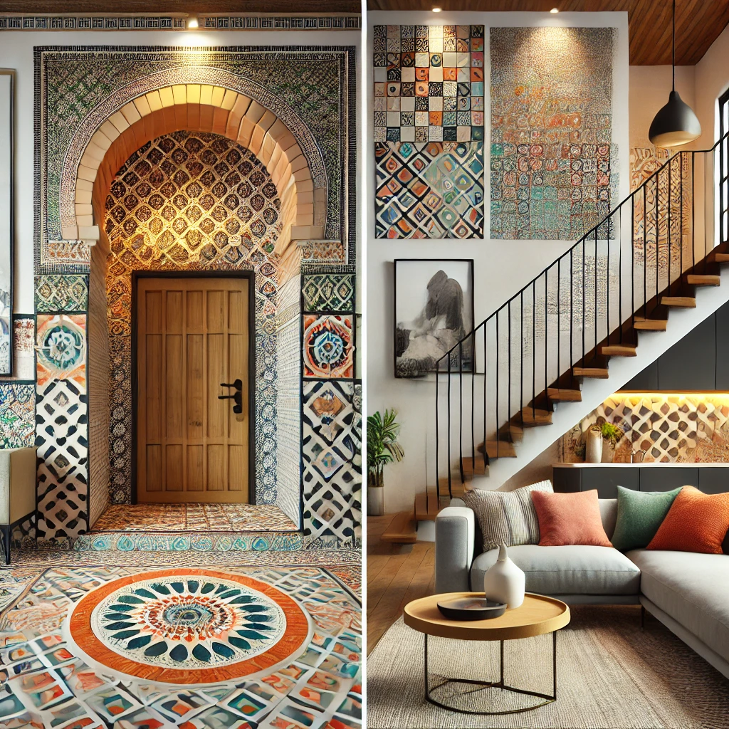 Why Tiles Are the New Trend for Living Spaces Beyond Kitchens and Bathrooms