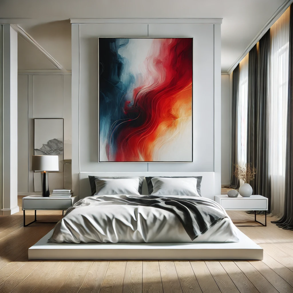 3. Opt for a Large Oil Painting