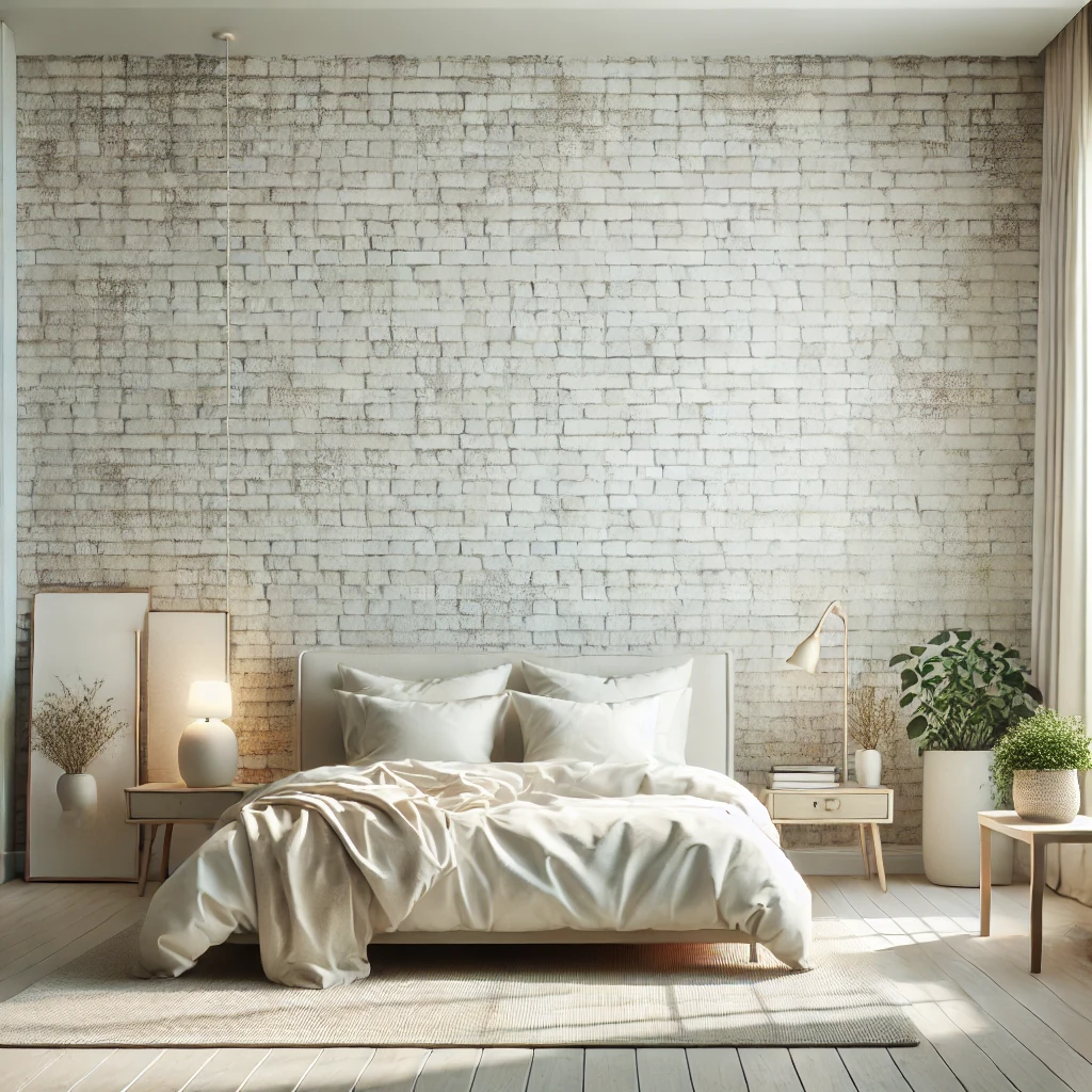 Timeless brick wall design